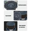 Enhances Bass 3inch Woofers Subwoofer Hifi Speakers , HiFi Sound, Fiberglasses Constructions, 4Ohm, 25W Rating