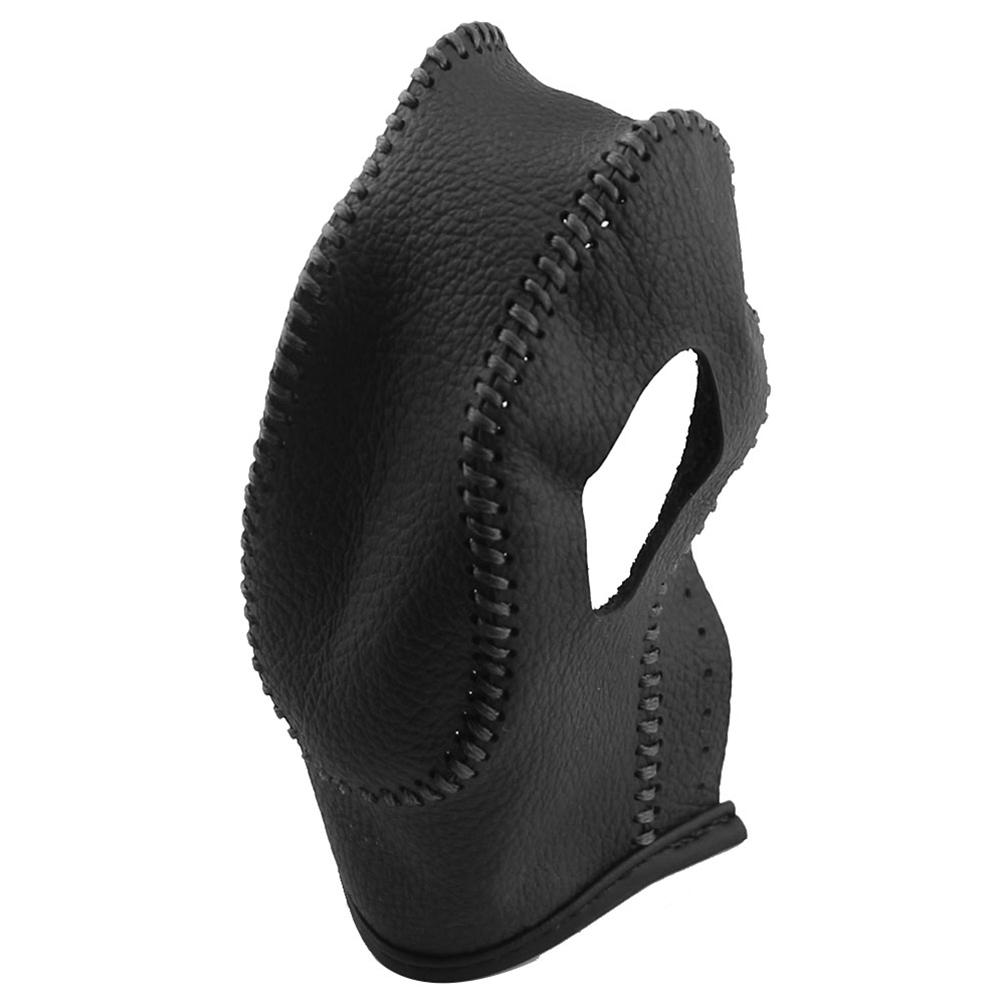 AT Leather Car Gear Shift Knob Cover Collars for Ford Focus 3 MK3 2013 - 2018 New Fiesta MK7 2009 - 2015 Ecosport 2012 - 2017