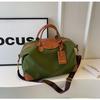 Spacious Canvas Tote Bag: Trendy, Lightweight Gym & Travel Crossbody Bag