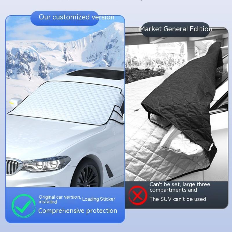 For Polestar 4 the front windshield of a car is shielded from sunlight, snow, and hail auto tools car accessories