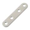 Five silver stainless steel straight bracket, straight bracket corner code for home fixing bracket