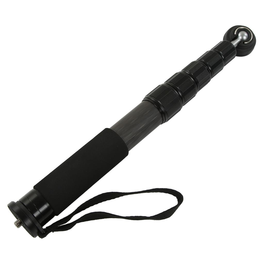 Camera Monopod Carbon Fiber 40mm  Diameter 6 Sections 167cm Maximum Height Phone Support Unipod for