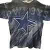 90s Short Sleeve T-shirt L Black and Others DALLAS COWBOYS Old Vintage Men's Used