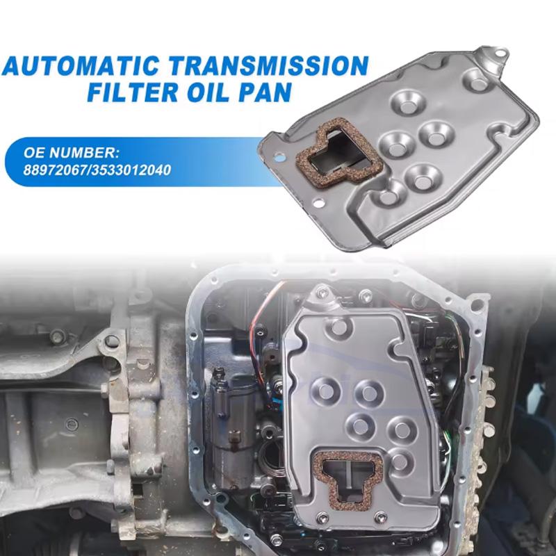 A245E 35330-12040 88972067 Transmission Fluid Filter Oil Pan for Toyota Corolla 3533012040 Repair Oil Filter Filter Gasket Ventilation Valves 4