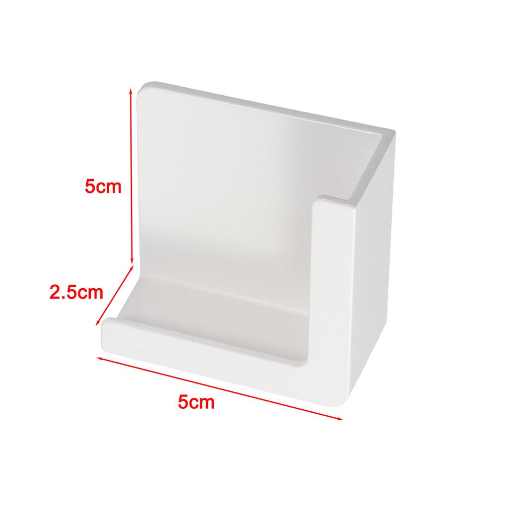 Magnetic Suction Stand Refrigerator Magnetic Phone Holder Home Use White Decorative Phone Mount Secure Attachment
