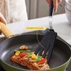 Frying Shovel Leaking Shovel Cooking Utensils Stainless Steel Silicone Kitchenware Fried Fish Steak Spatula Cooking Tool