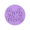 Bride To Be Wedding Cookie Embossed Stamp Mr Mrs Love Biscuit Mould Valentines Day Party Supplies Bridal Shower DIY Baking Tools