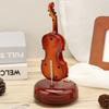 Nordic Style Miniature Instrument Music Box Figurines - Violin Guitar Saxophone Creative Home Decor Gifts Craft