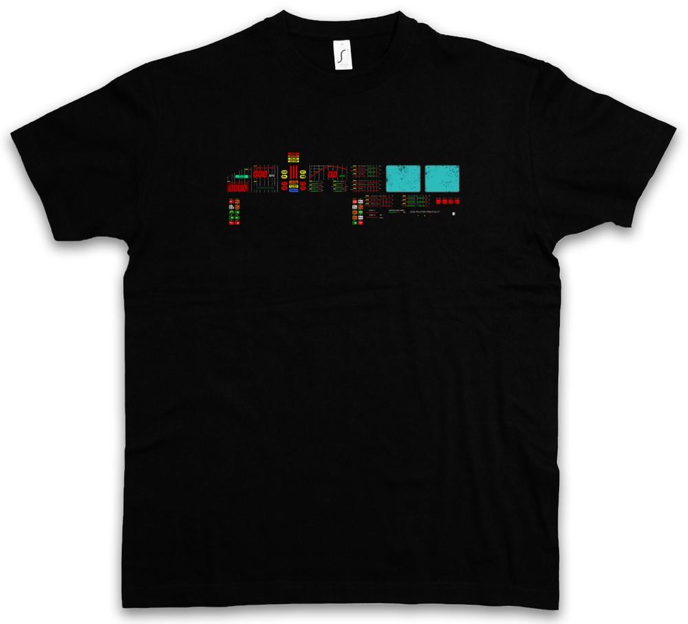 KNIGHT KITT COCKPIT RIDER T-SHIRT David Foundation Car TV Series Hasselhoff