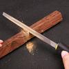 Woodworking Rasps with PVC Handle Wood Polishing Burr Removing File Woodworking Tool Round