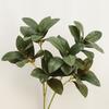 75cm Simulated Magnolia Tree Branch Real Touch Green Plants  Outdoor Garden Decor