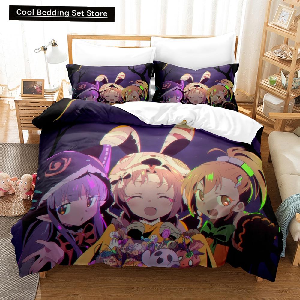 3D Druck Anime Mädchen The Ryuo's Work Is Never Done Bettwäschesets Bettbezug-Set mit Kissenbezug Twin Full Queen King Bettwäsche