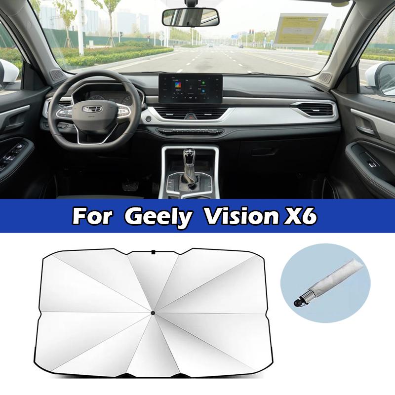 Auto Zonnescherm Paraplu Voorruit UV Beschermer Voor Geely Monjaro Xingyue L Preface Boyue Emgrand Haoyue Panda Binrui Binyue