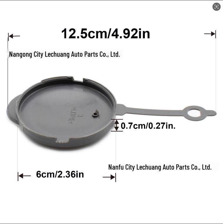28913-1HA3A Wiper Washer Fluid Reservoir Cap for Nissan Sunny, Sylphy, Teana, Bluebird, Murano, Pathfinder, and Qashqai.