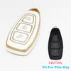 Tpu For Ford B-Max C-Max Ii S-Max Kuga Ii Ecosport Fiesta Iv Focus Iii Galaxy Fusion Mondeo Iv Etc. Car Key Case Cover Keychain