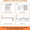 Heat Insulation Foam Panels With Tape Window Seal Noise Reduction Gap Fillers  Home Use