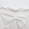 Kaslead New Arrival Women's Clothing Fashion Style Fashion Minimalist Back Pleated Loose Shirt 3067118