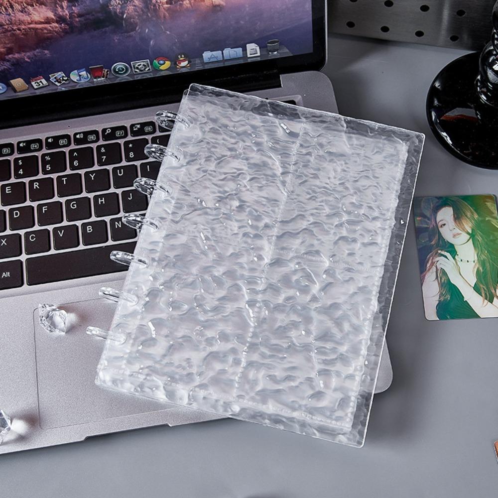 Transparent Acrylic Photo Album 3 Inches Idol Picture Protector Durable Card Holder  School