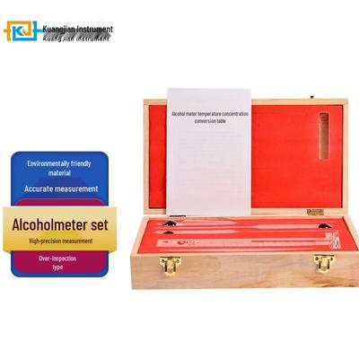 CONJANT Precision Alcohol Hydrometer Set (0-100°)