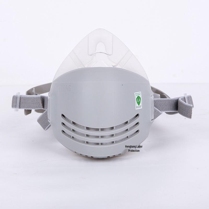 Sichuang ST-AG Silicone Dustproof Half Face Mask: Self-Priming Industrial Dust Mask PM2.5, Anti-Particulate, Labor Protection.