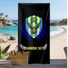 duhok sport club Printed Beach Towel Quick Dry Soft TowelPortable Large Rectangular Beach Blanket for Travel Swimming Pool