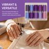 10Pcs Assorted Colors Polyester Thread Set Polyester All Purpose Threads  For Sewing Machine