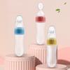 90ML Baby Fruit Feeder Pacifier: Self Feeding Baby Food Feeder for Teething Relief - Squeeze Baby Food Dispensing Spoon