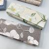 PU Leather Printing Glasses Case Flower Eyeglasses Holder Simple Printed PU Sunglasses Box  Daily