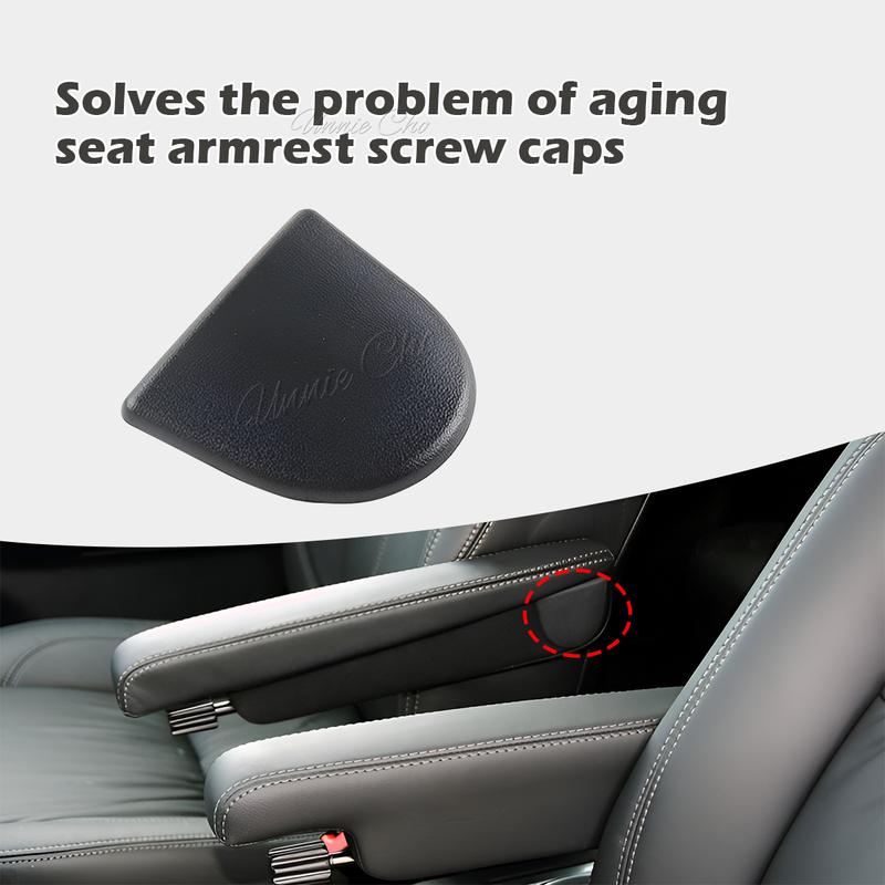 For Freelander 2 Seat Armrest Screw Cap Beige Black  LR004573 LR007776 L359 Interior Replacement Parts 1 Pcs ABS Arm Rest Cover