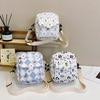 Fashion Small Bag New Trendy Small Fresh Student Messenger Bag Cute Girl Small Canvas Bag