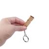 Sifflet d'entraînement pour chiens, chats, oiseaux, sifflet de survie à double tube, sifflet de sécurité portable en aluminium, sifflet pour randonnée en plein air, camping