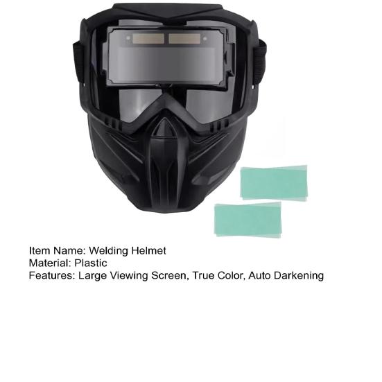 Auto Darkening Welding Helmet Large Viewing Screen TRUE Color Lightweight