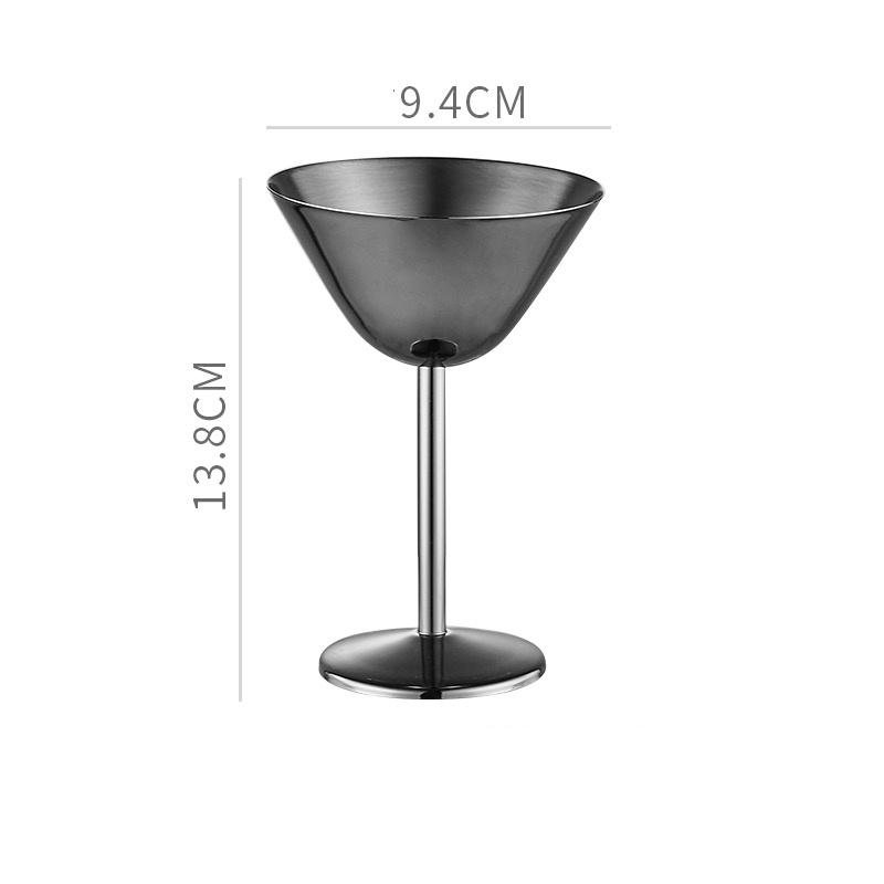 Agave Glasses Personalized Metal Cocktail Cup Liquor Wine Goblet Juice Tumbler Bar Party Wedding Restaurant Home Drinkware Cup