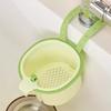 Sink Side Hanging Basket Set, 2 Piece Produce Wash Basket with Several Hole Hanger for Utensils, Cloths, and Home Cooking