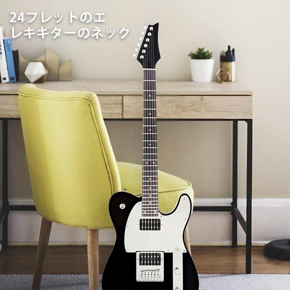 Acogedor Maple Electric Guitar Neck 24 Fret Rosewood Fretboard Replacement Smooth Finish Music Enthusiasts