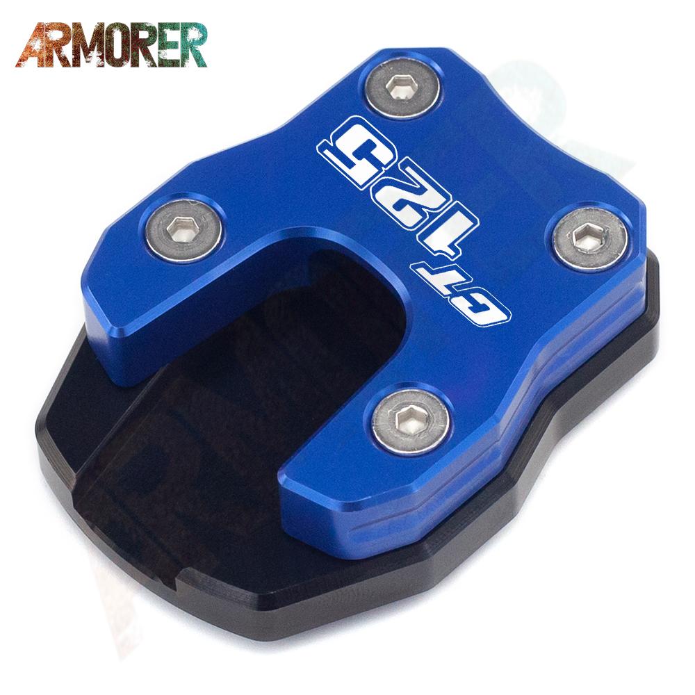 Kickstand Foot Side Stand Extension Pad Support Plate Enlarge Stand Motorcycle Accessories For HONDA CT125/ Hunter Cub -