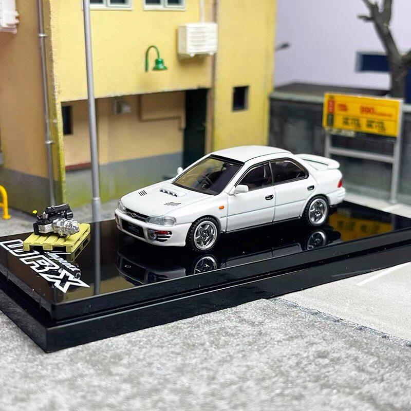 

Hobby Japan 1:64 Impreza WRX GC8 Alloy Car Diecasts & Toy Vehicles Car Model Miniature Scale Model Car For Children белый