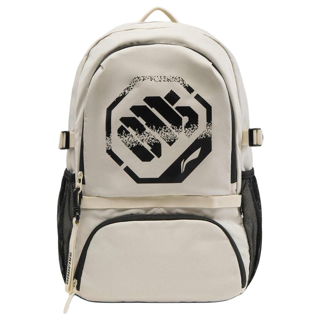 New LiNing BadFive Polyester Backpack Unisex Dune Khaki ABSV093-2