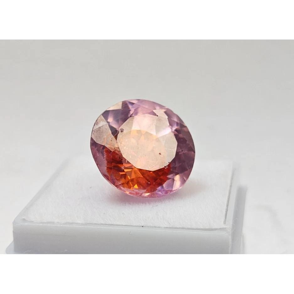 Pitambari Sapphire Bi-Color 17+ Ct Round Cut Certified Beautiful Loose Gemstone