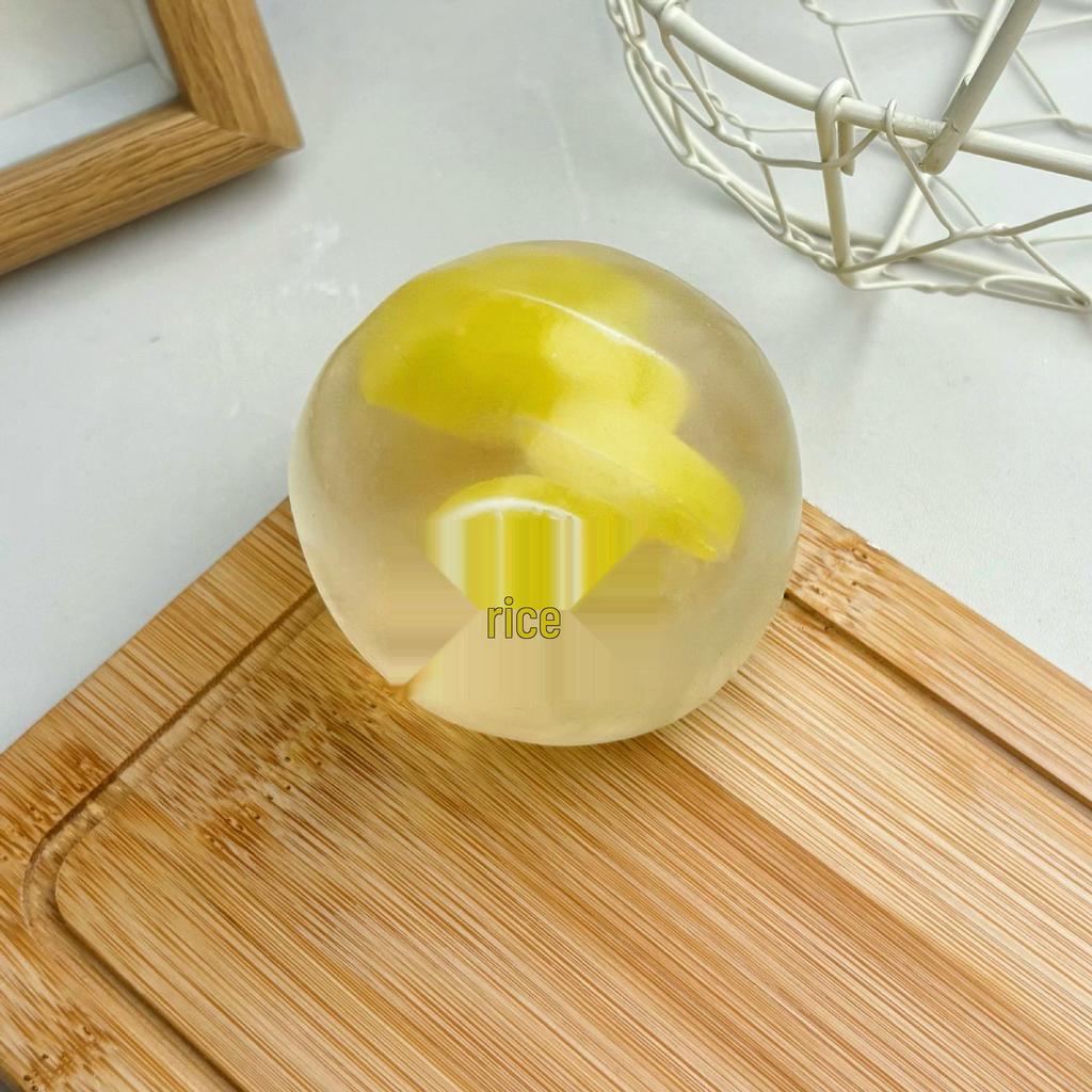 Pearlescent Coconut Oil Stress Relief Squeeze Ball