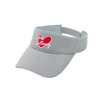 Sun Visor Golf Hat C25191209 FR [Callaway] Women's [LOVE Series] / / 1021_Gray