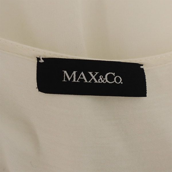 MAX&CO Tank Top S White Women Used