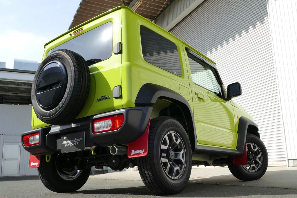 MONSTER SPORT TYPE Muffler for Jimny Sierra Sp-X [JB64W]/Jimny [JB74W] 241590-5600M