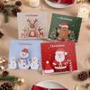 Christmas Greeting Cards 4 Pieces With Envelopes 3D Merry Christmas Greeting Cards For Kids Adults Friends Coworkers Teachers