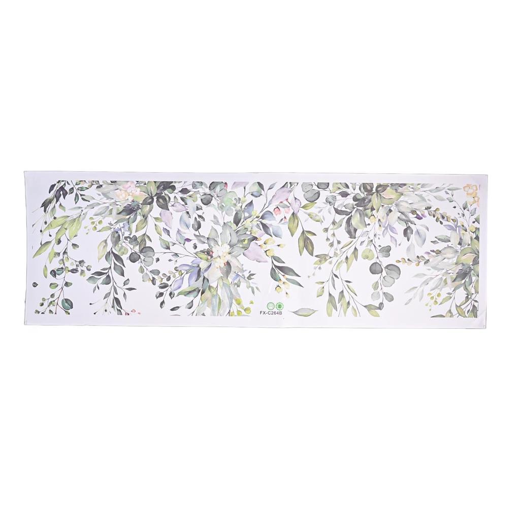 Grüne Blatt Schmetterlinge Efeu Grüne Pflanze Wandaufkleber Abziehbild Kinderzimmer Kinderzimmer Selbstklebend Kunst Wandbild Geschenke Aufkleber Abziehbild Dekor
