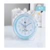 Fashionable simple plastic candy colored basket bedroom bedside silent electronic alarm digital clock