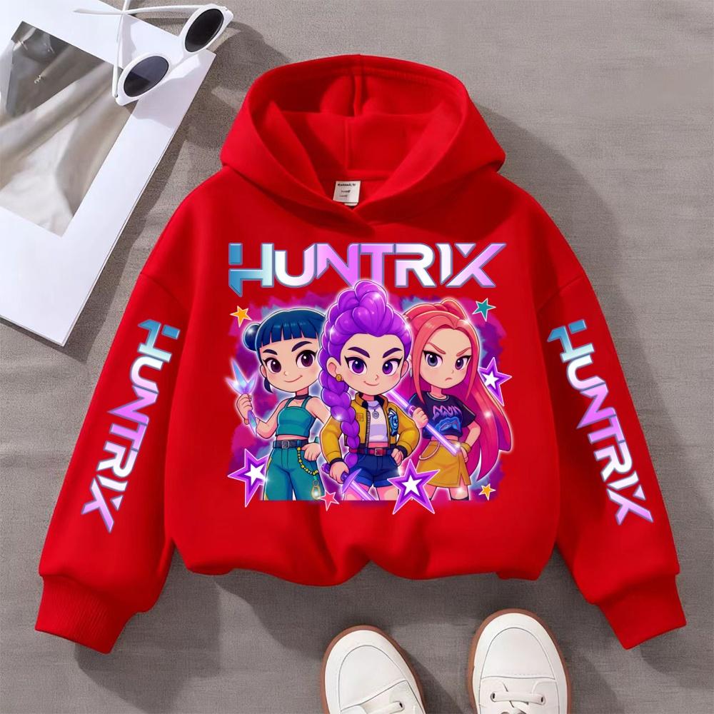 Dämonenjäger Idol Girlgroup 3D-Druck Lila Lässiger Hoodie Zoey Cosplay Kostüm Mädchen Damen Halloween Party Kostüme