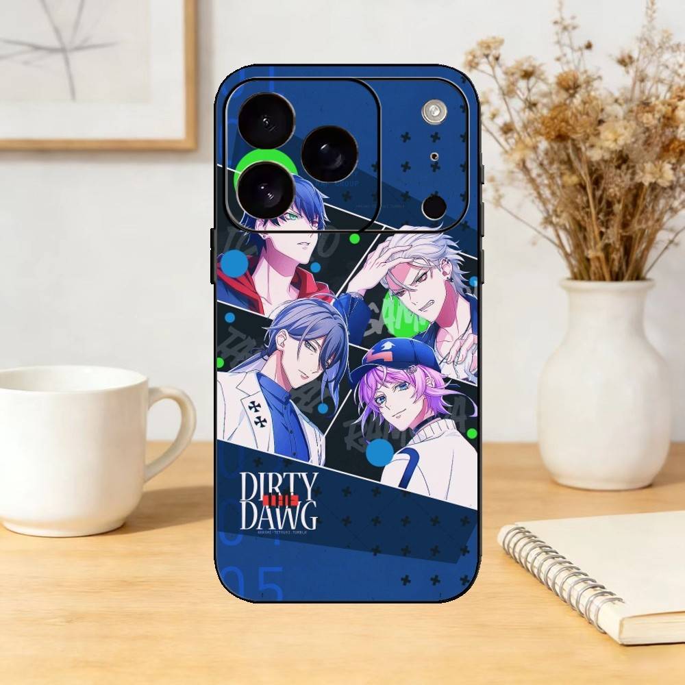 H-Hypnosis Mic Phone Case For iPhone 17,16,15,14,13,12,11 Plus,Pro,Max,Mini Silicone black Soft Cover