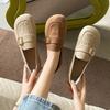 Fashion Spring Women Casual Shoes Women Flats Shoes Loafers Slip on Ladies Light Fur Moccasins Designer Shoes Zapatos Mujer