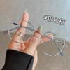Trendy Women's HD Anti-Blue Light Reading Glasses: Metal Frame for a Youthful Fair Look